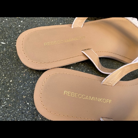 Rebecca Minkoff blush pink studded sandals - Picture 4 of 6